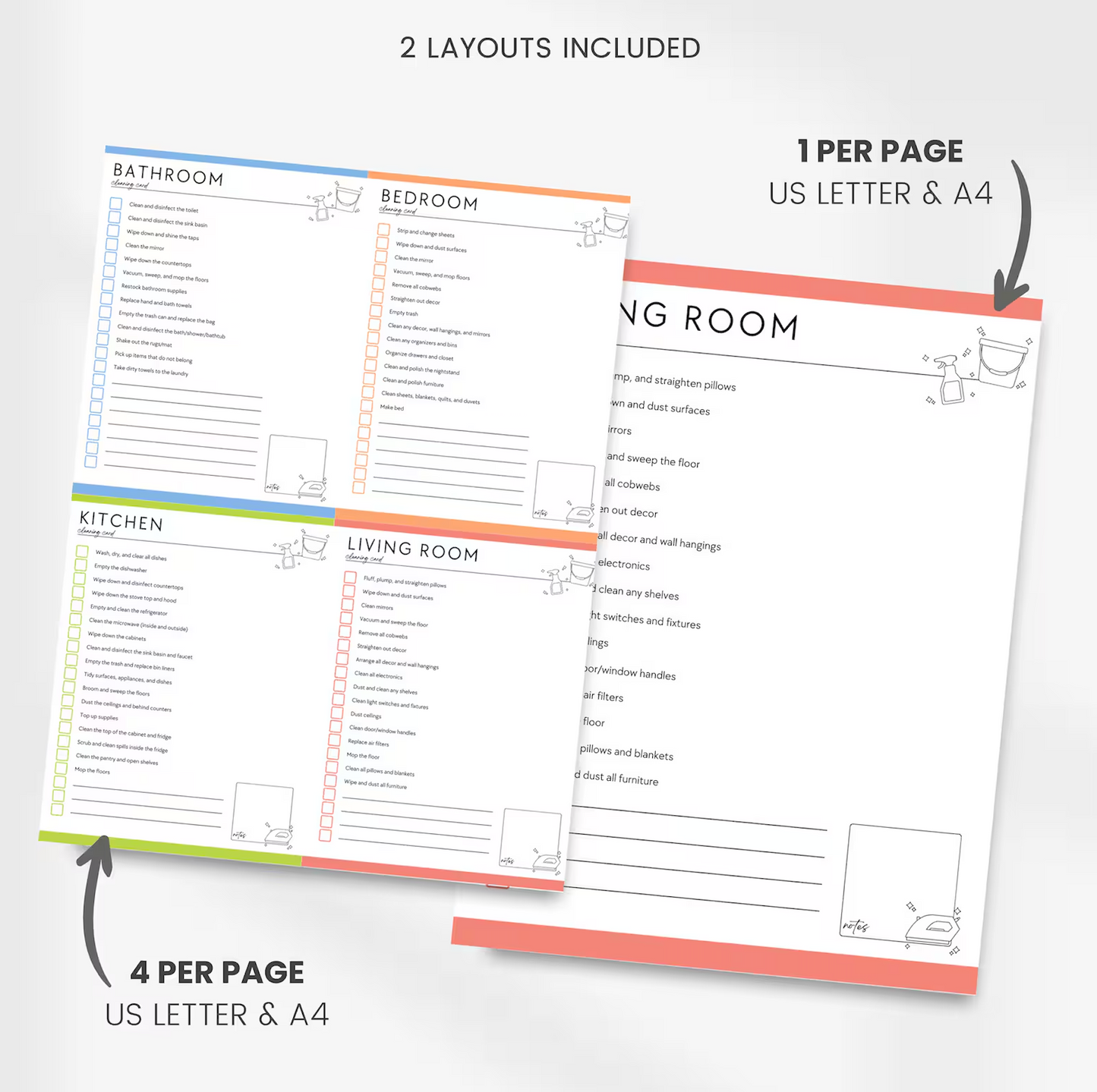 Super Home Cleaning Checklist