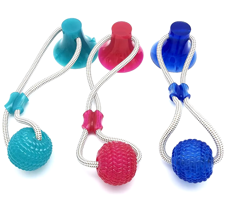 Suction Cup Dog Tug Toy - Keep Your Dog Busy For Hours