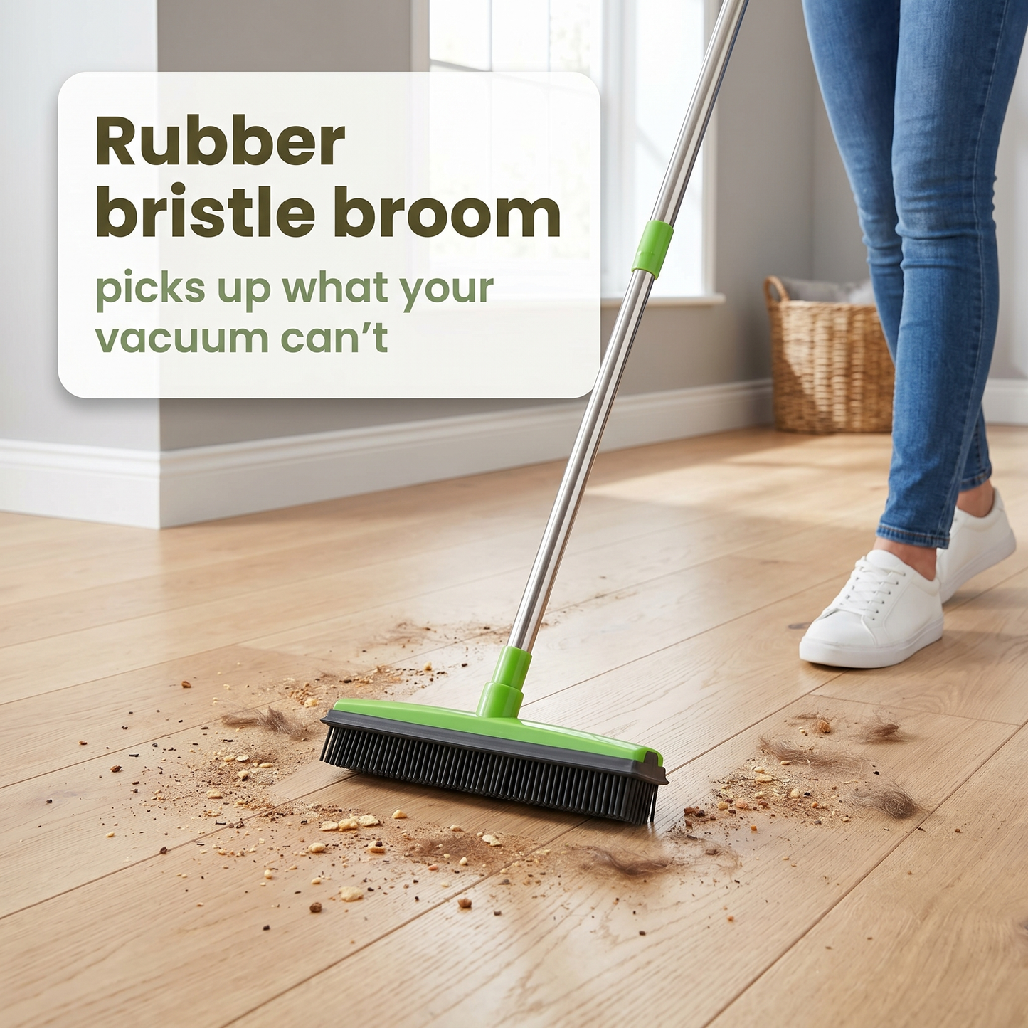 PetiboPet™ Pet Hair Rubber Broom