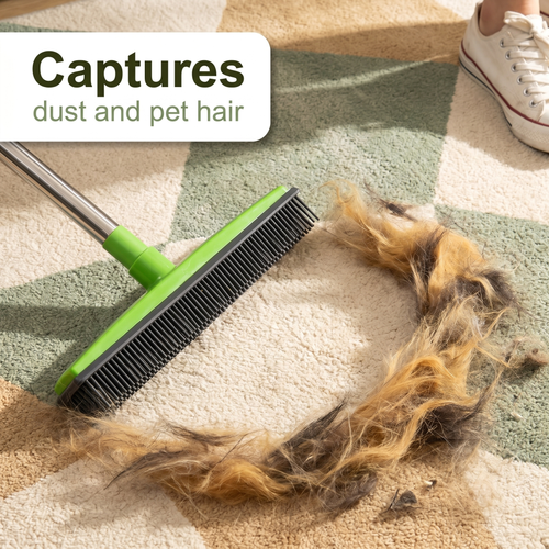 PetiboPet™ Pet Hair Rubber Broom