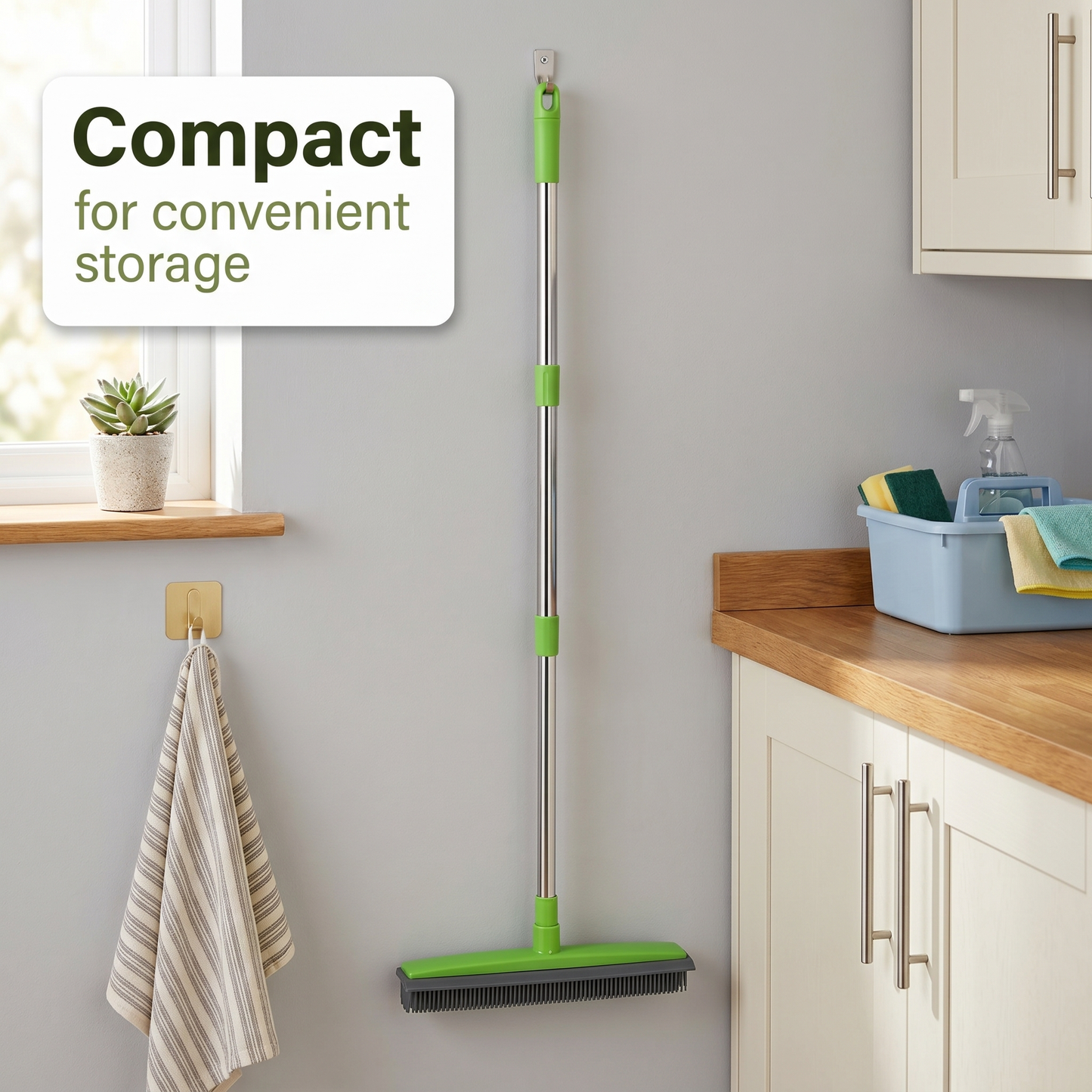 PetiboPet™ Pet Hair Rubber Broom